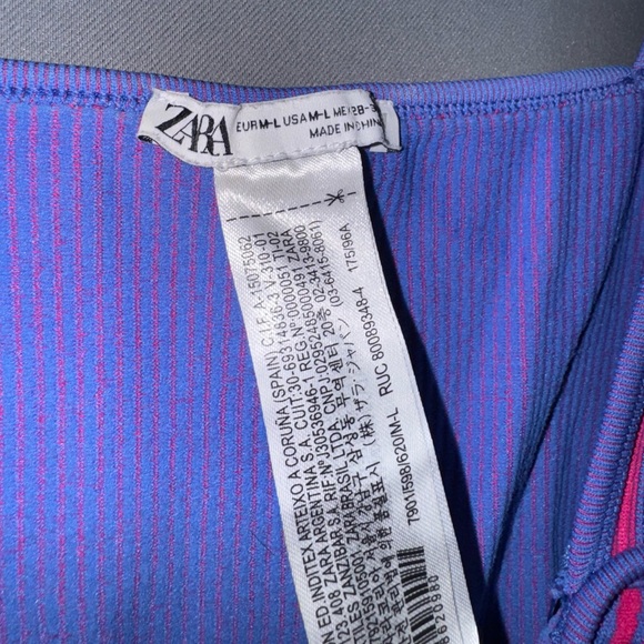 Zara Ribbed Corset Top - Picture 2 of 3